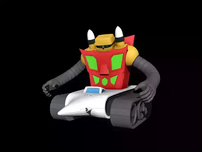 Getter-3 robot 3D print model