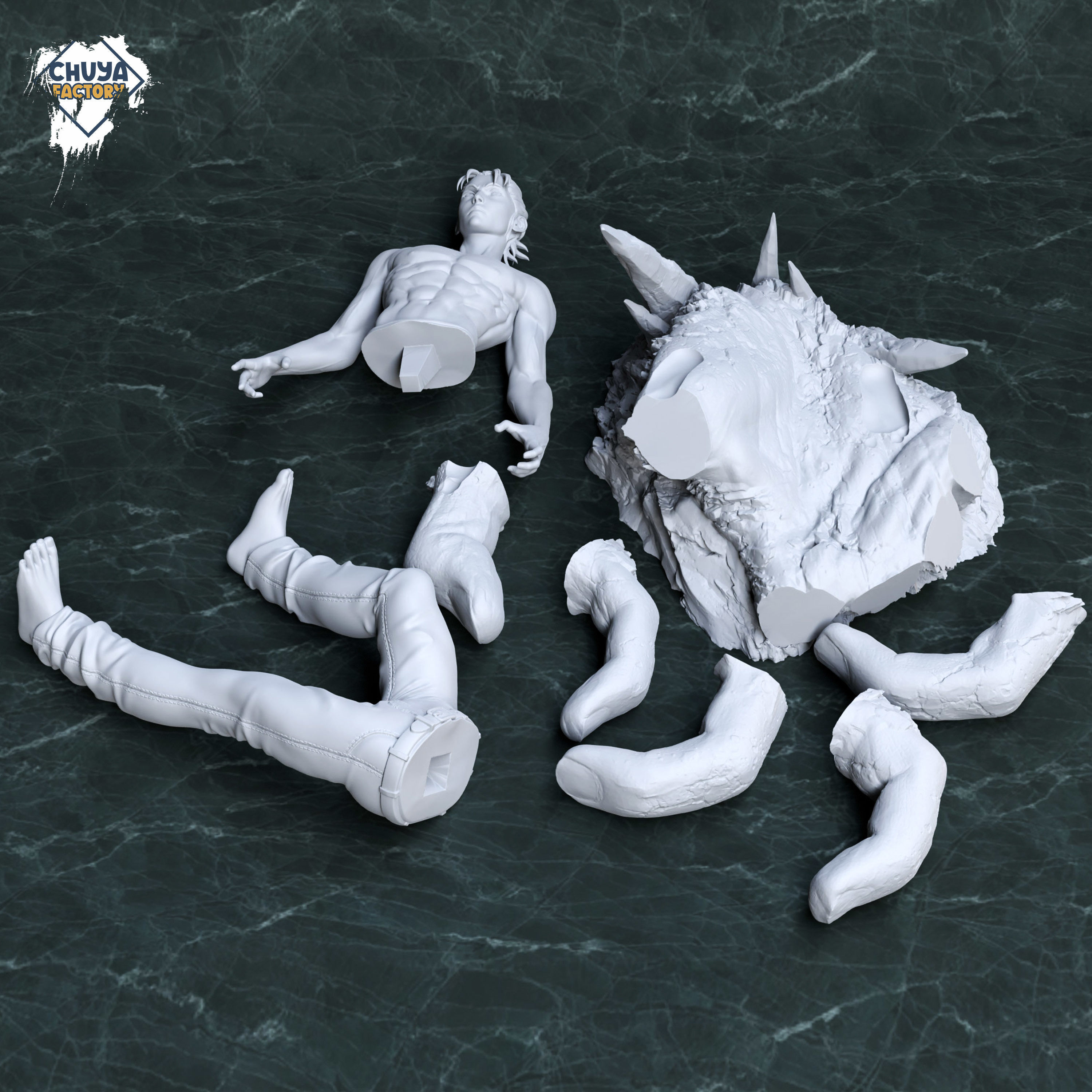 Eren Jaeger 3D print model_3