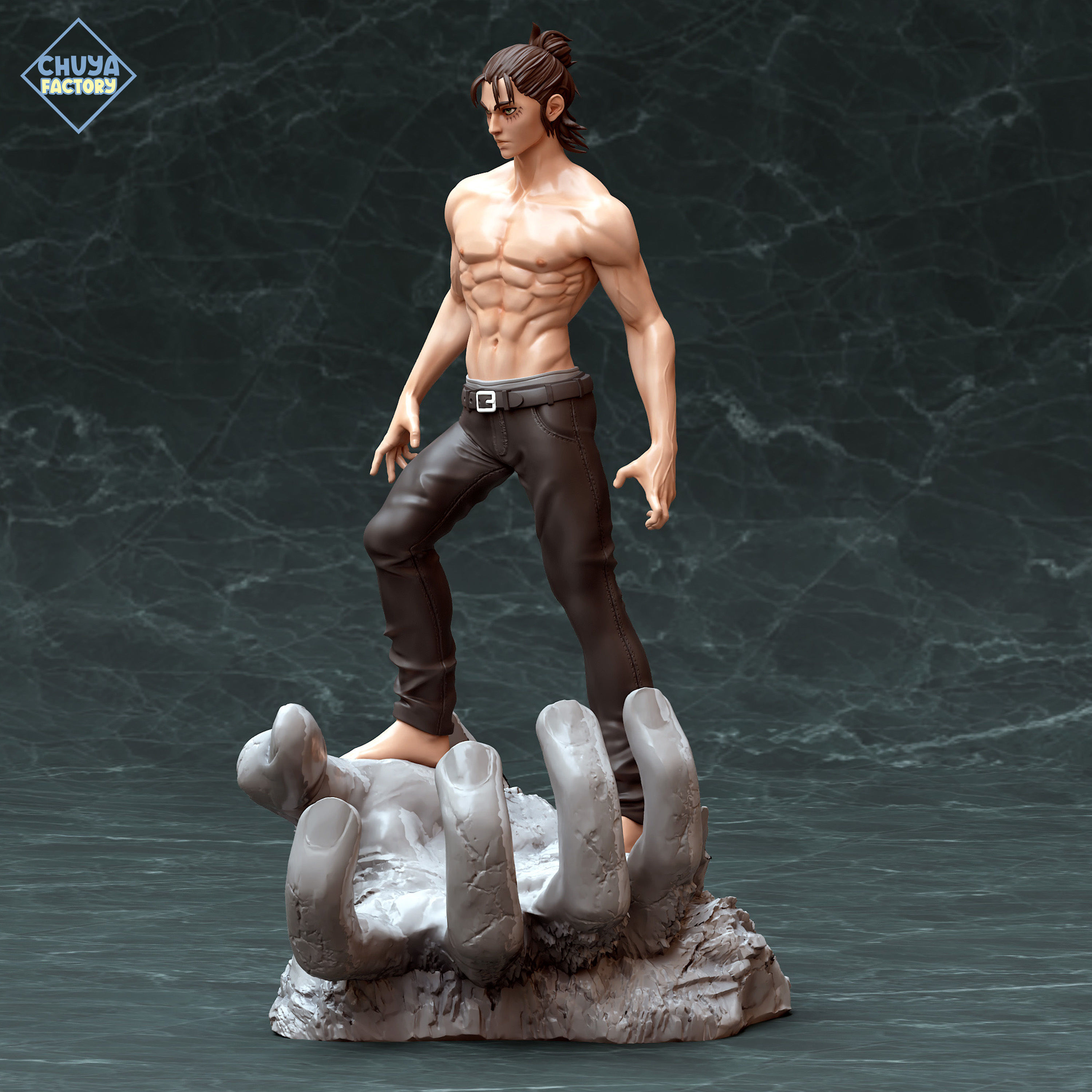 Eren Jaeger 3D print model_6