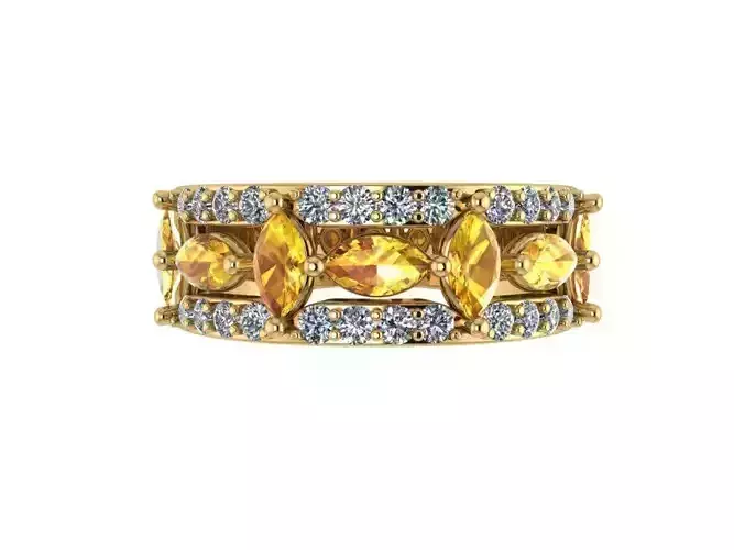 Marquise cut diamond ring 553