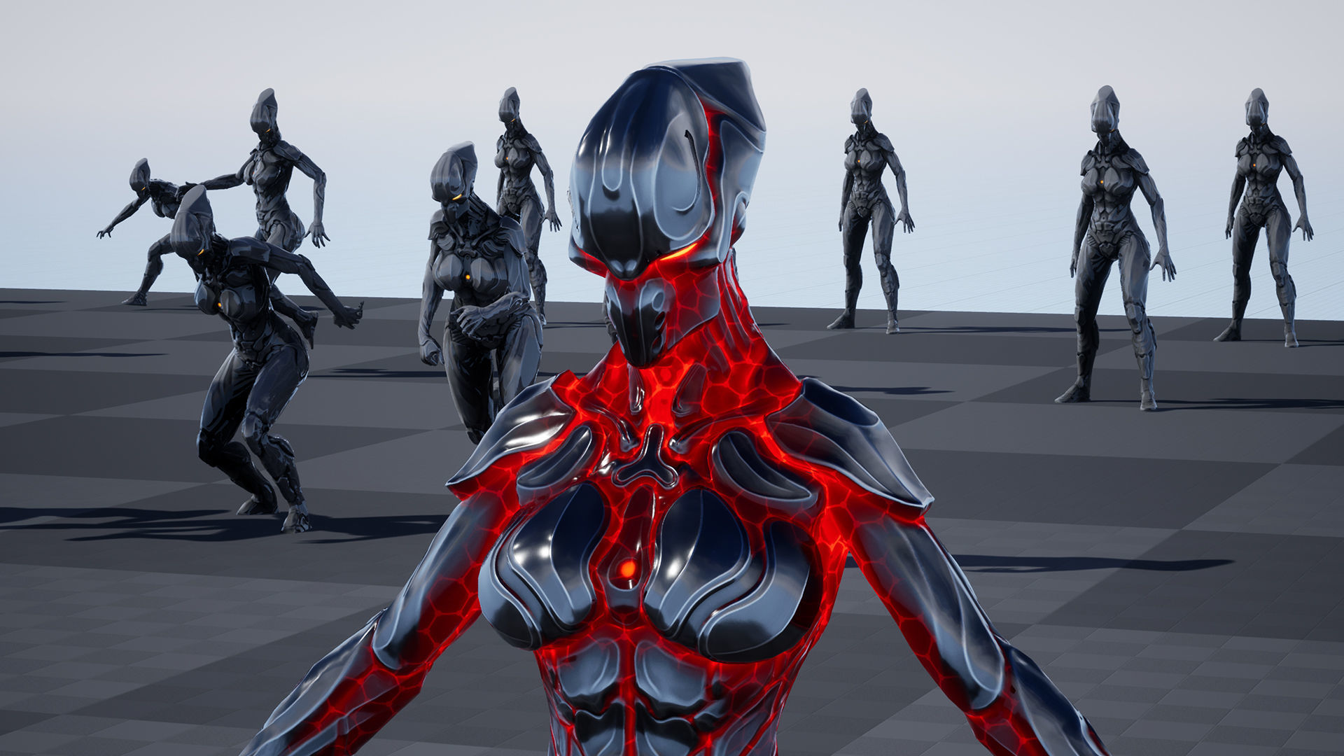 Sci-Fi Robot Low-poly 3D model_51