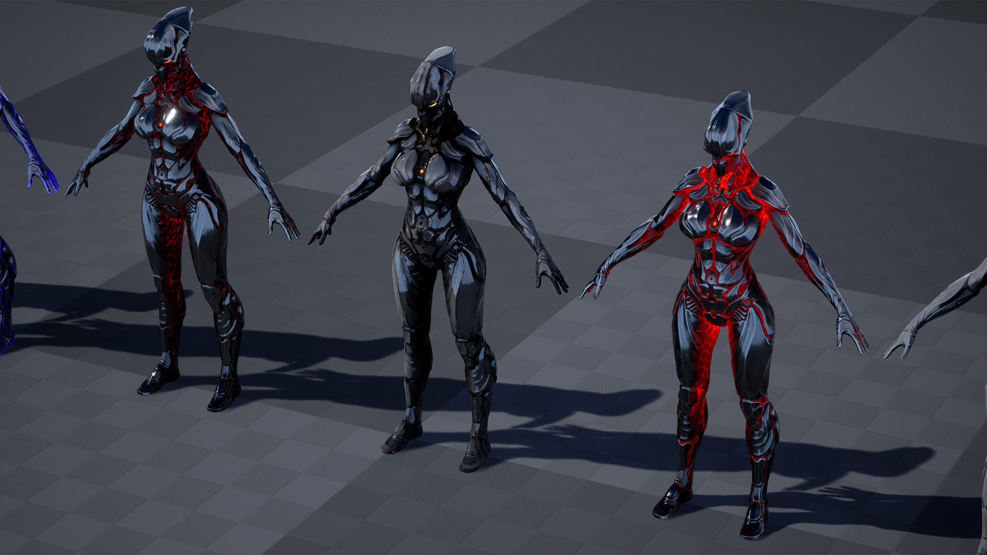 Sci-Fi Robot Low-poly 3D model_58