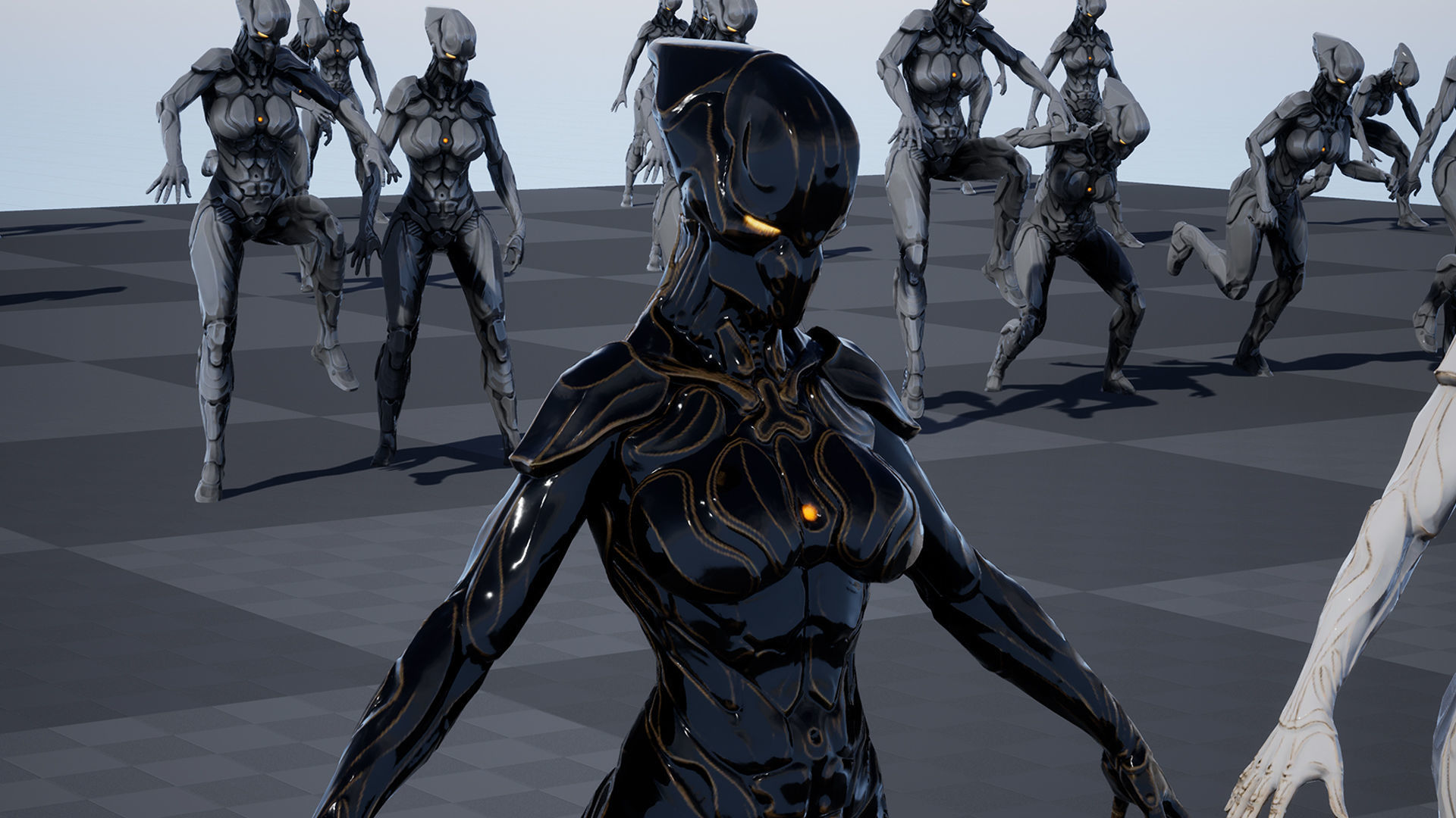 Sci-Fi Robot Low-poly 3D model_53