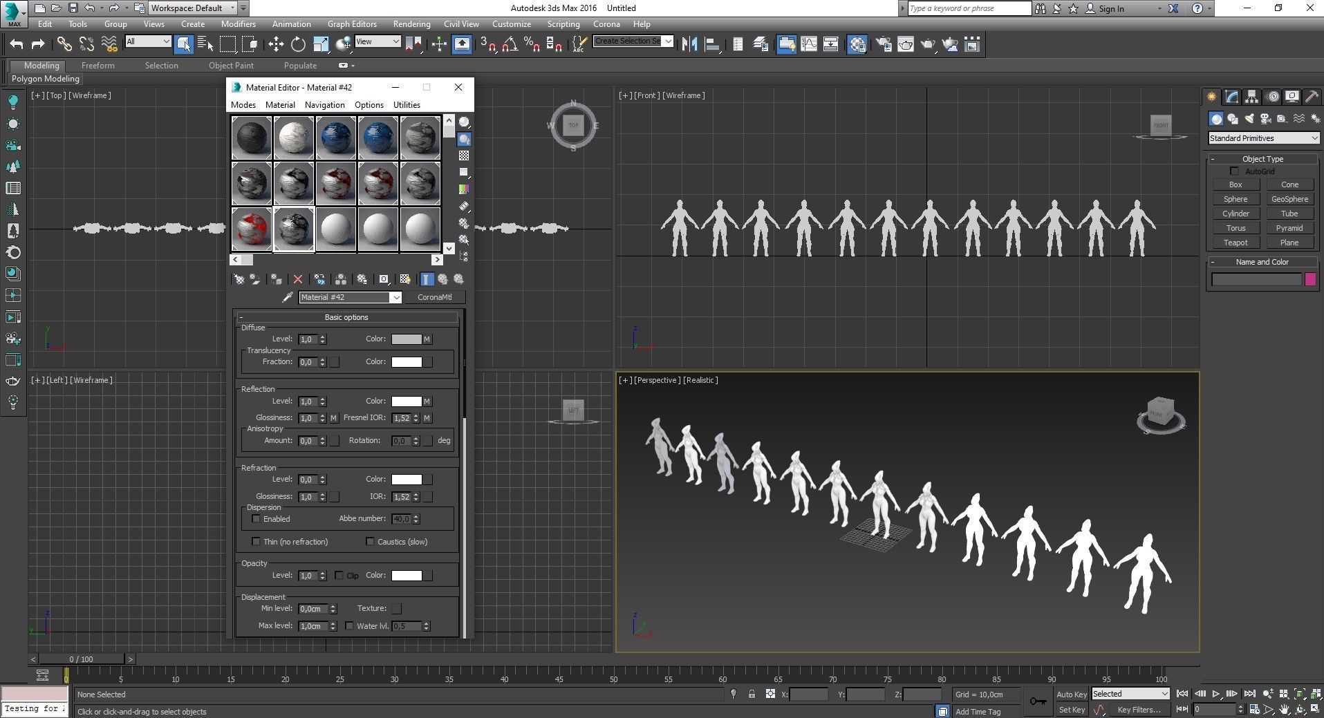 Sci-Fi Robot Low-poly 3D model_50