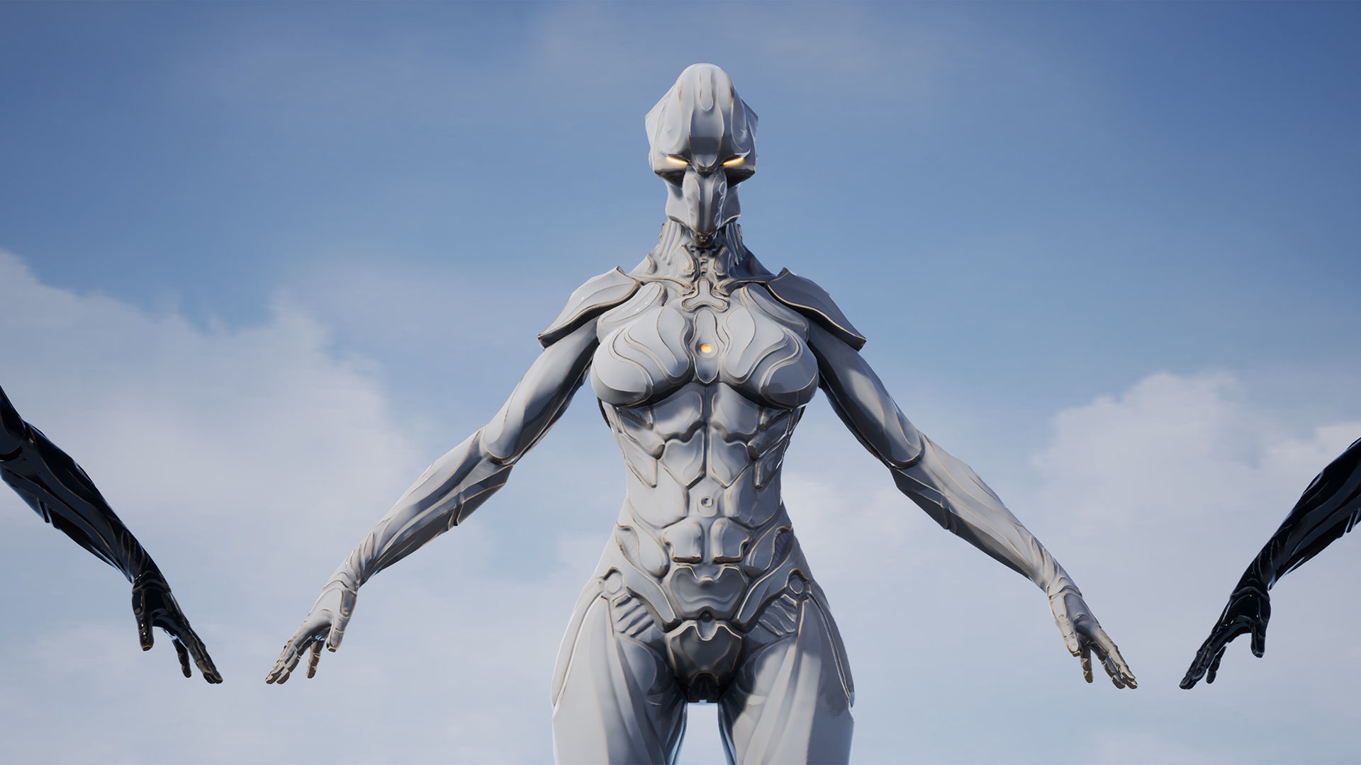 Sci-Fi Robot Low-poly 3D model_55