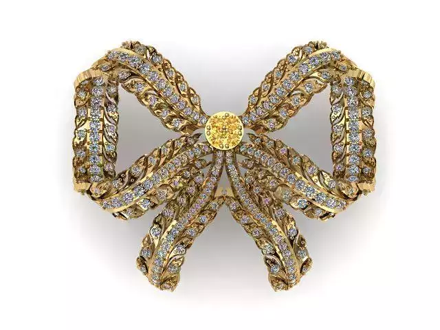 Bow style pendant 554