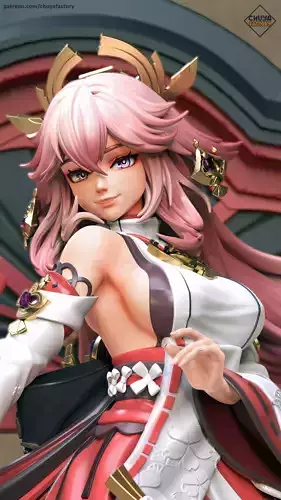 Yae Miko 3D print model