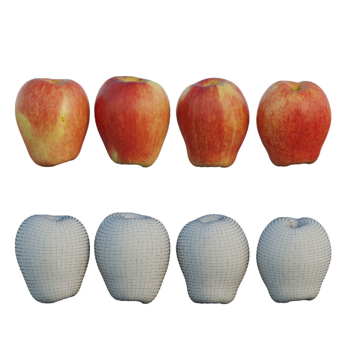 Sonya Apple 3D model_1