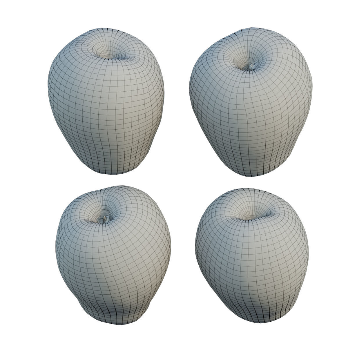 Sonya Apple 3D model_7