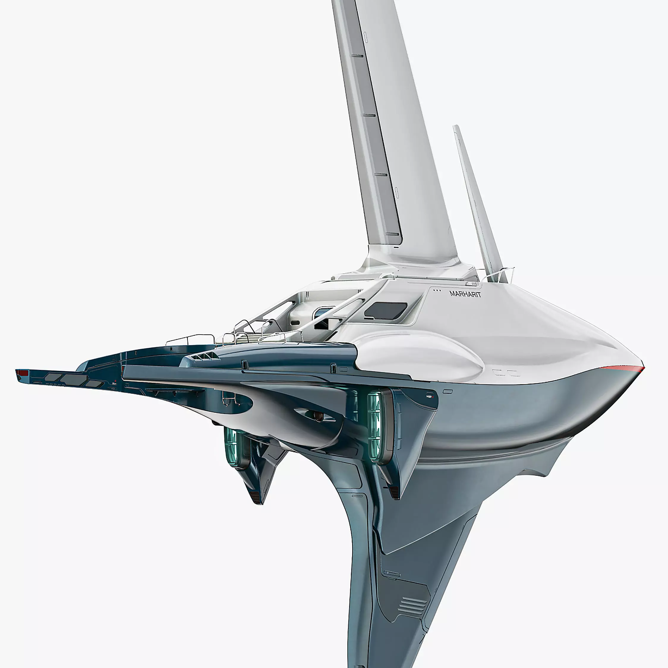 Aero Yacht 3D model