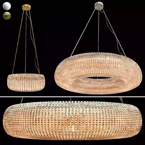 Crystal Chandelier Collection 003 3D model