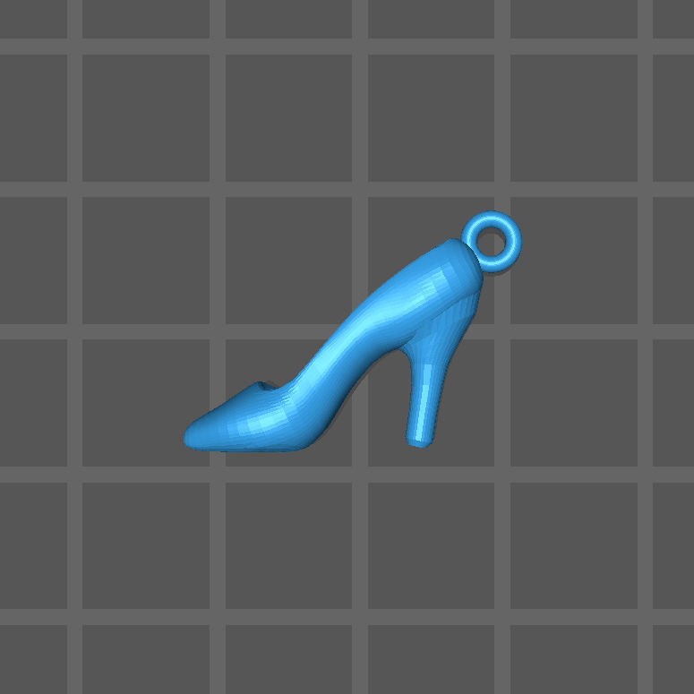 dance shoes 3D print model_1