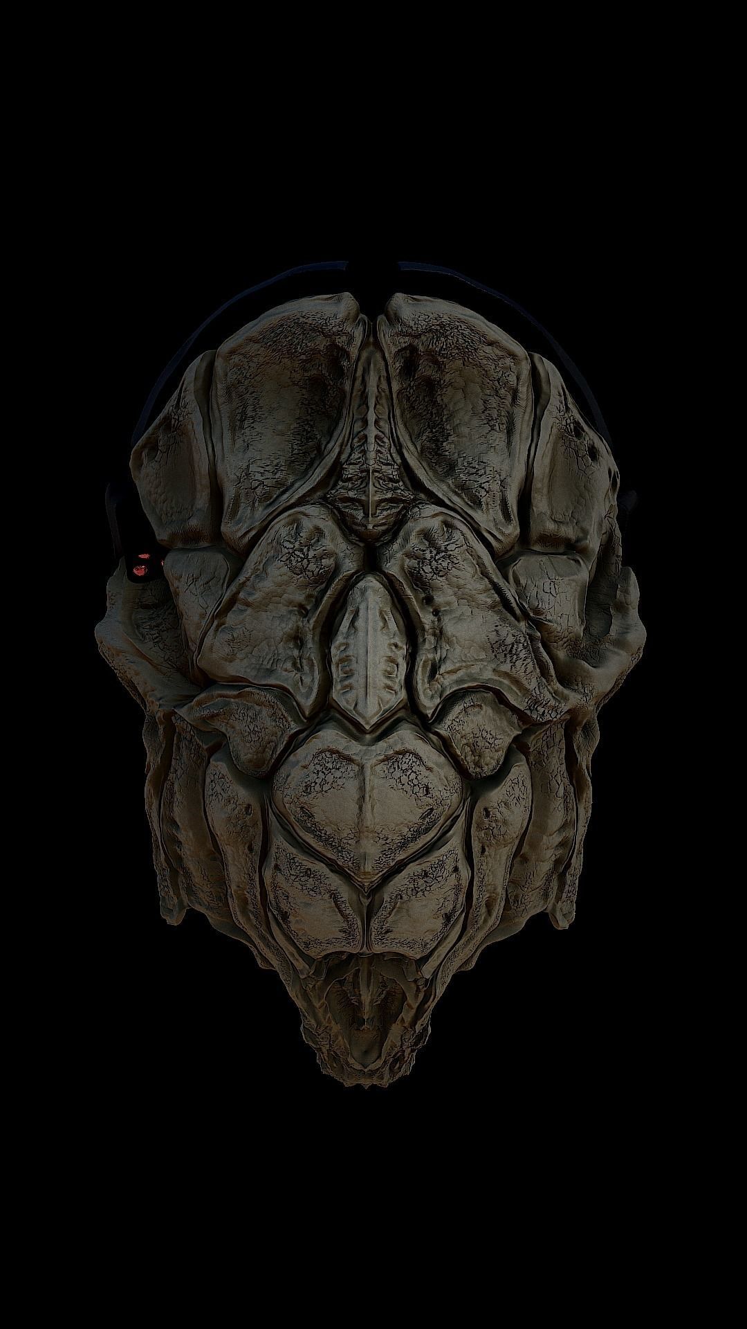 Feral mask From Prey Predator 5 3D print model_4