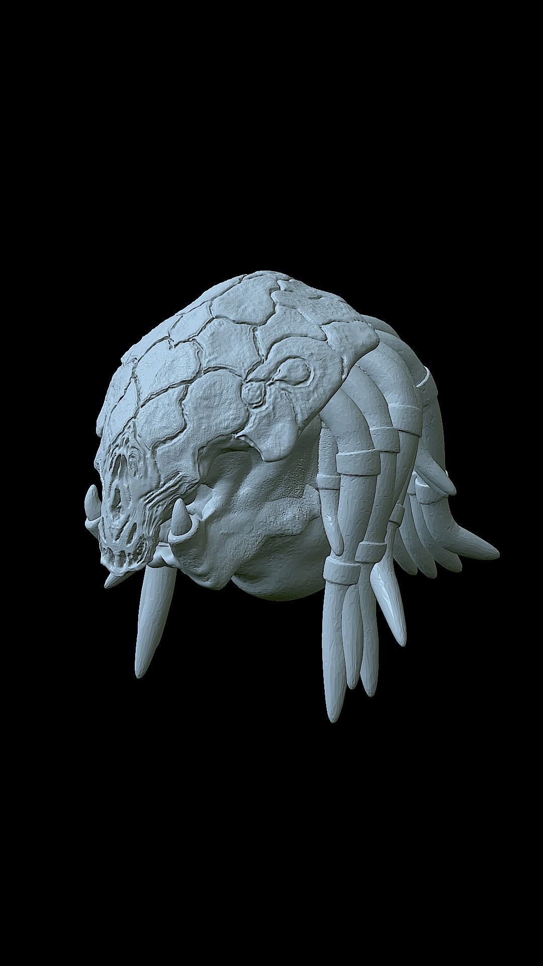 Feral mask From Prey Predator 5 3D print model_6