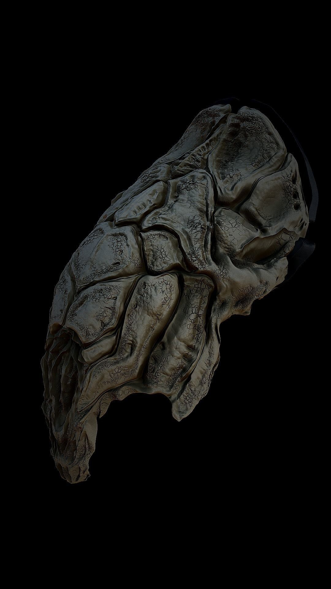 Feral mask From Prey Predator 5 3D print model_3