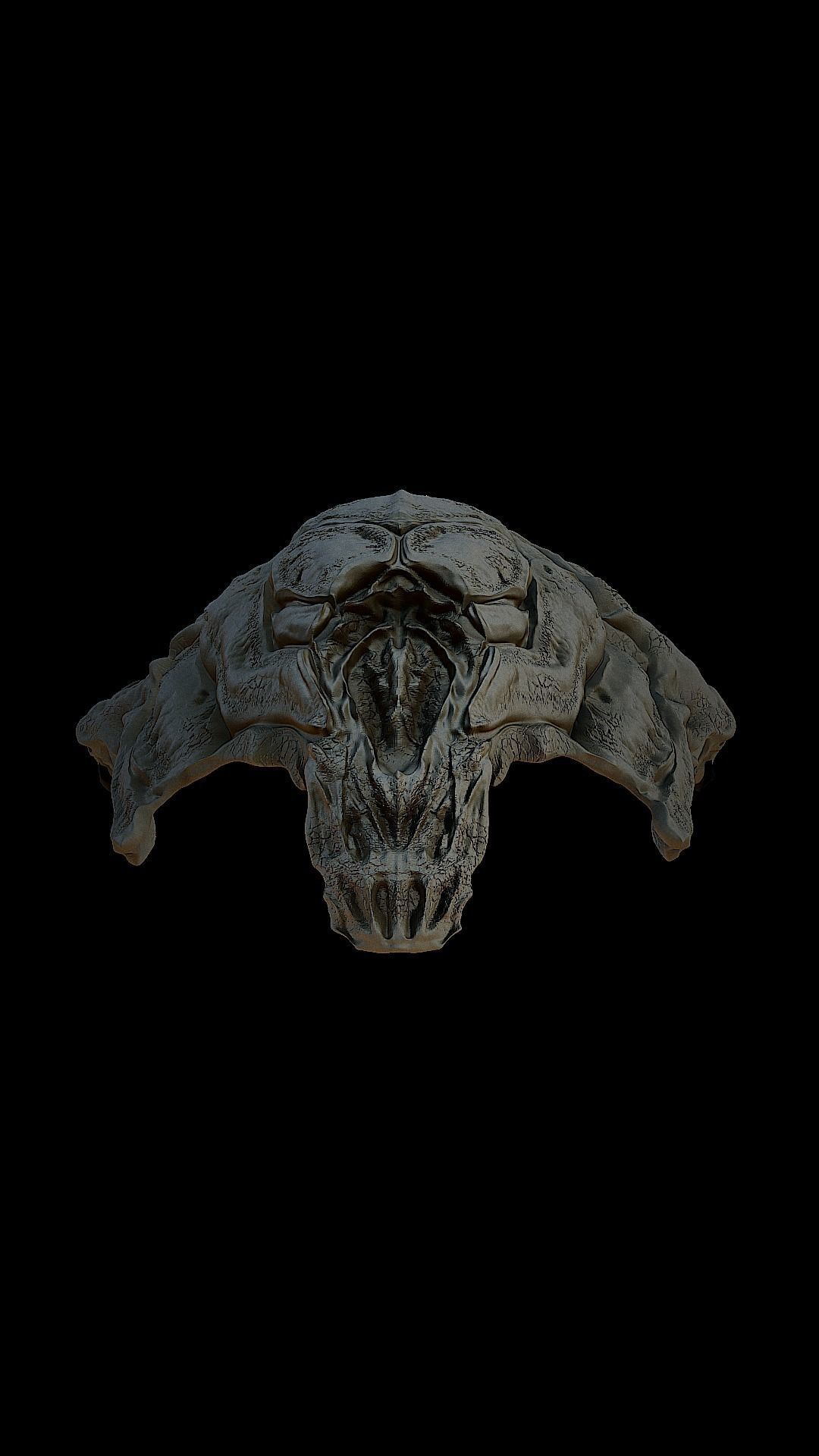 Feral mask From Prey Predator 5 3D print model_5