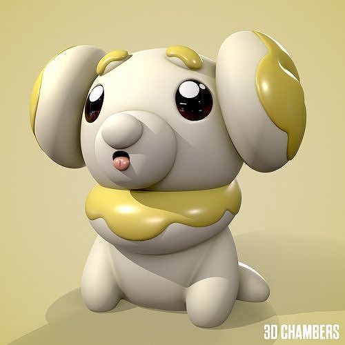 Fidough - Pokemon Scarlet  Violet  3D print model
