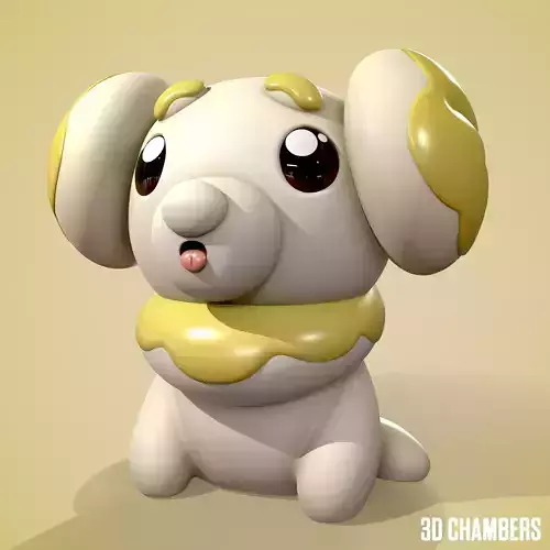 Fidough - Pokemon Scarlet  Violet  3D print model
