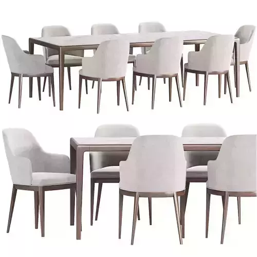 Dining Set 10 3D model