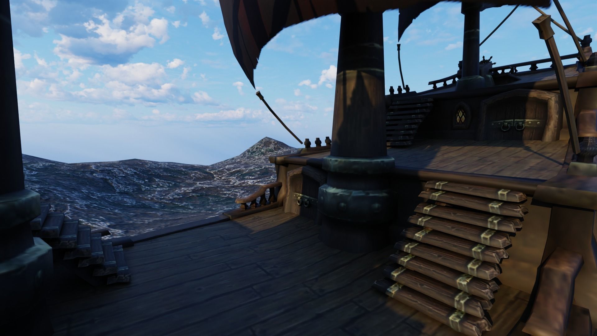 WOW Pirate Ship 3D model_6