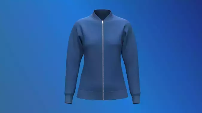 Raglan Fashion Casual Slim Sports Rib Jacquard Zipper Jacket