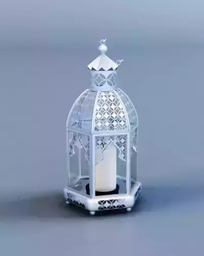 Lantern Moroccan Style Small 3D model