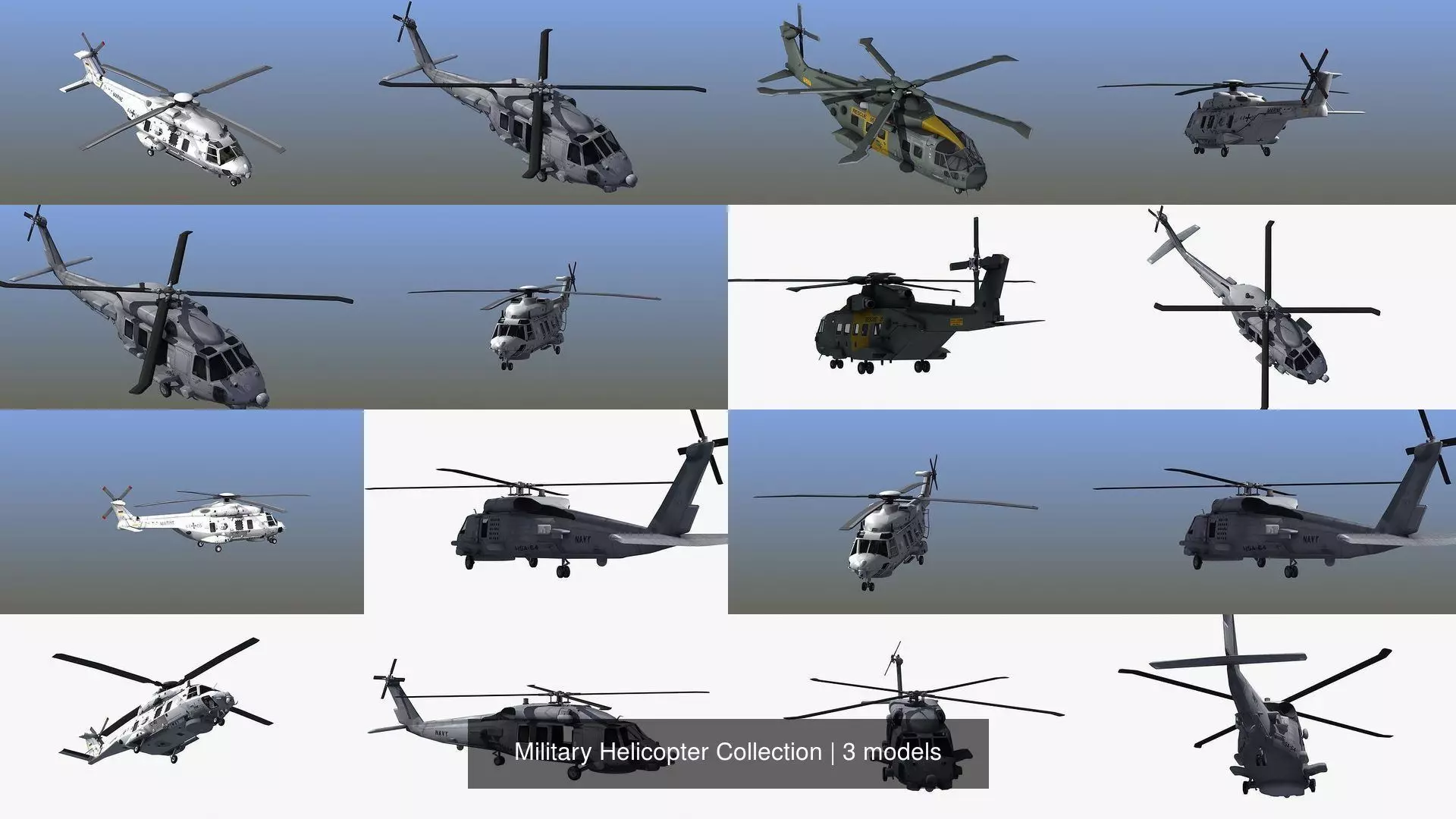 Military Helicopter Collection _0