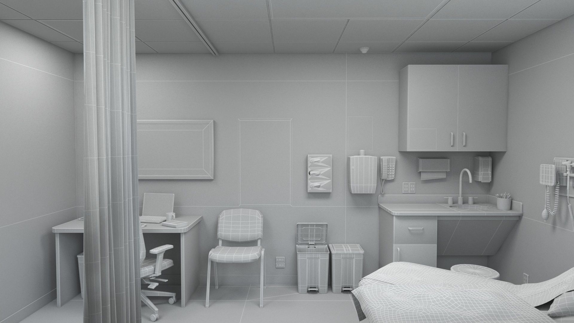 Doctor Office 3D model_15