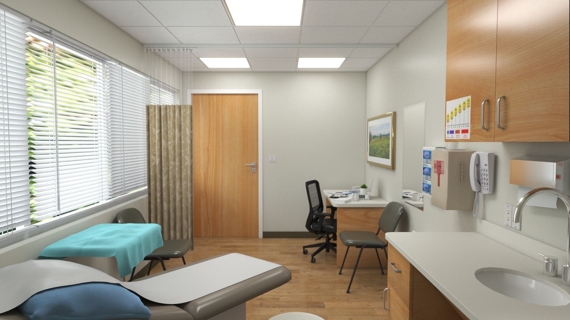 Doctor Office 3D model_5