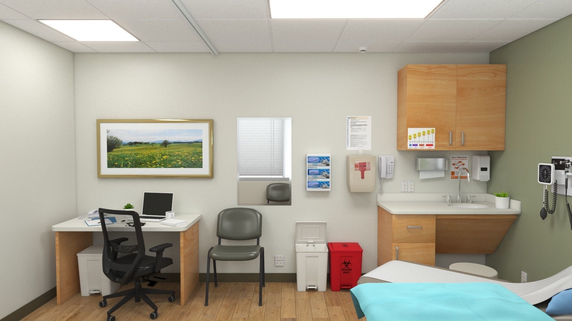 Doctor Office 3D model_4