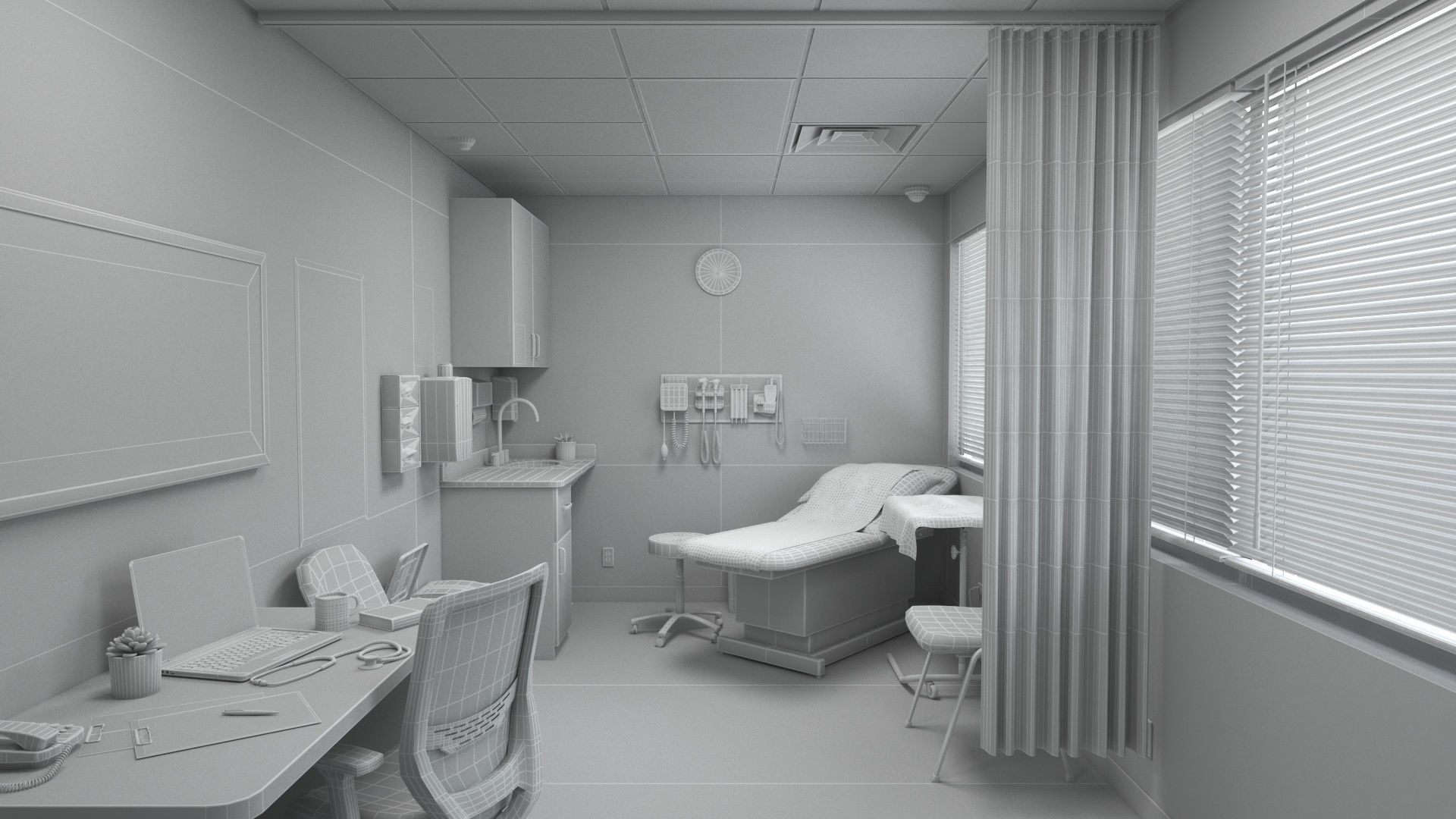 Doctor Office 3D model_14