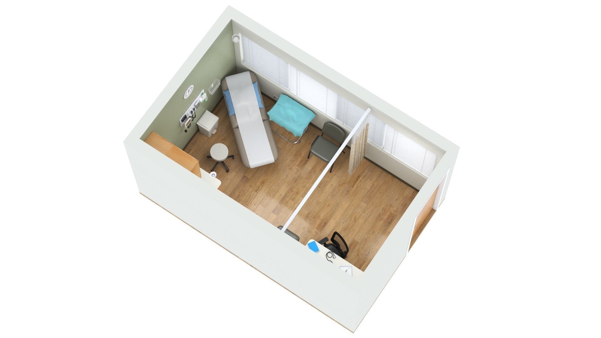 Doctor Office 3D model_12