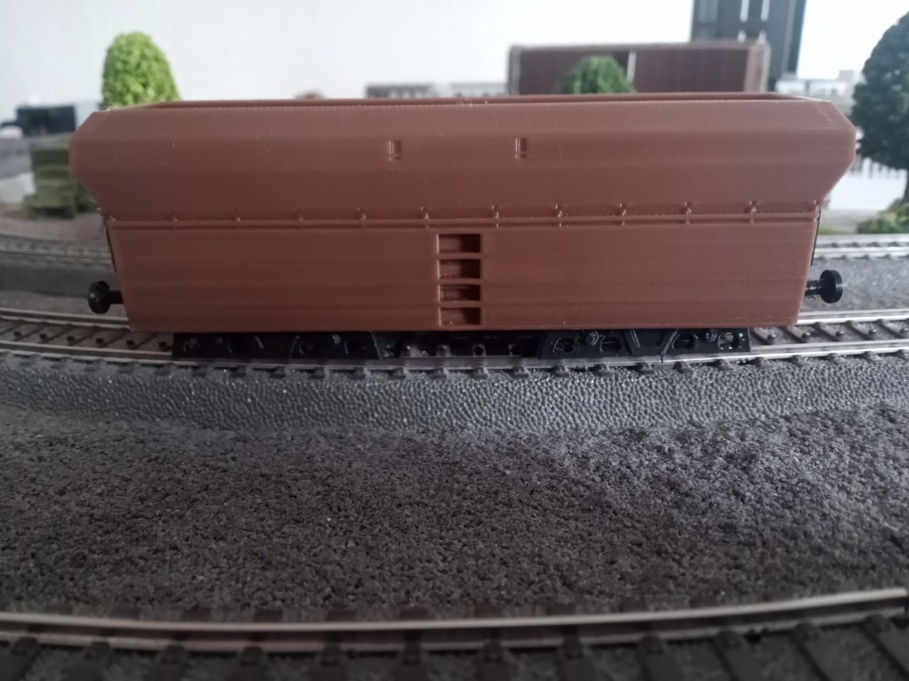 H0 HOPPER CAR DB - DB Selbstentladewagen h0 3D print model_2
