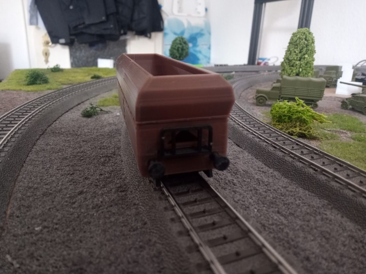 H0 HOPPER CAR DB - DB Selbstentladewagen h0 3D print model_1