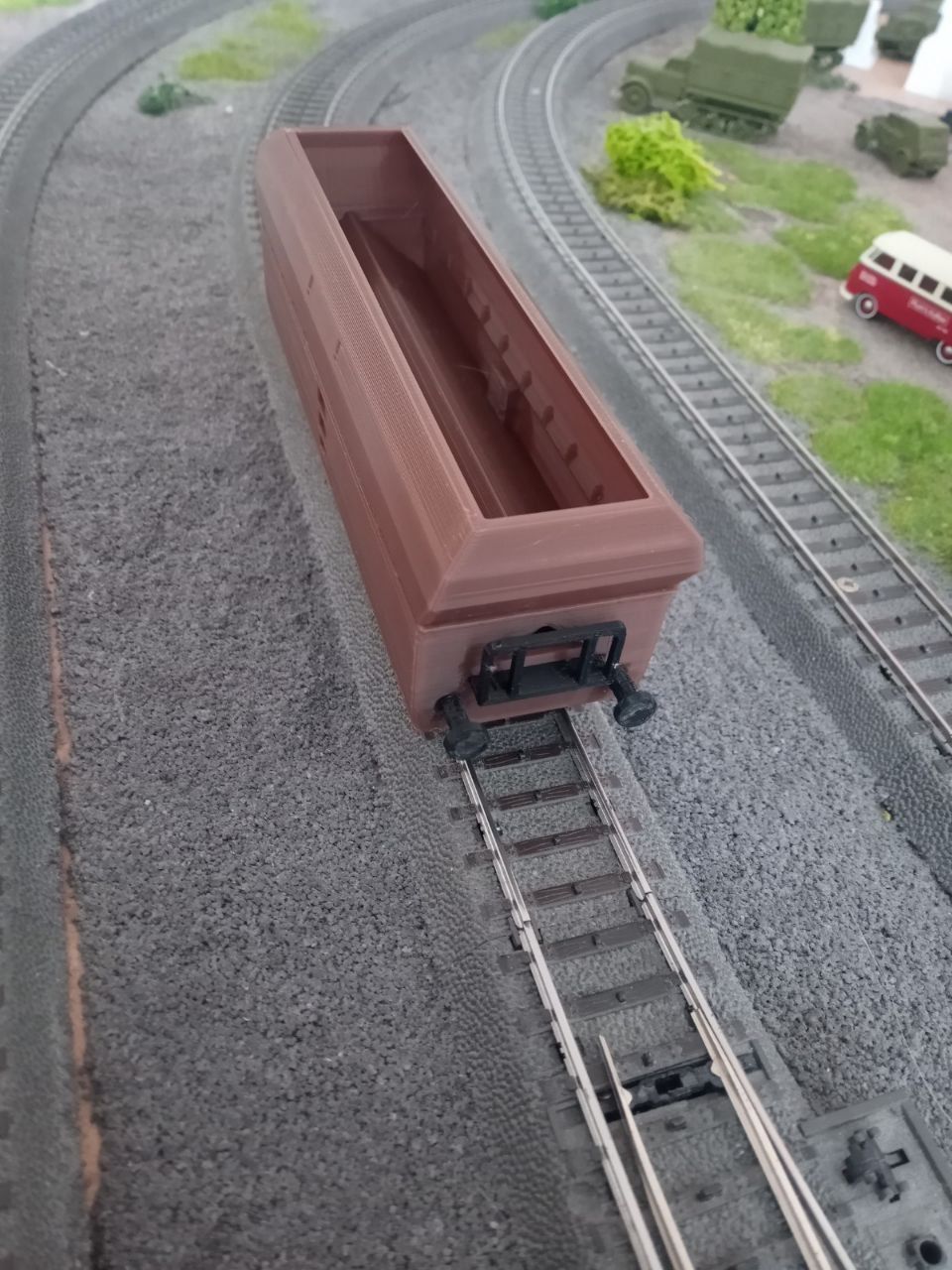 H0 HOPPER CAR DB - DB Selbstentladewagen h0 3D print model_5