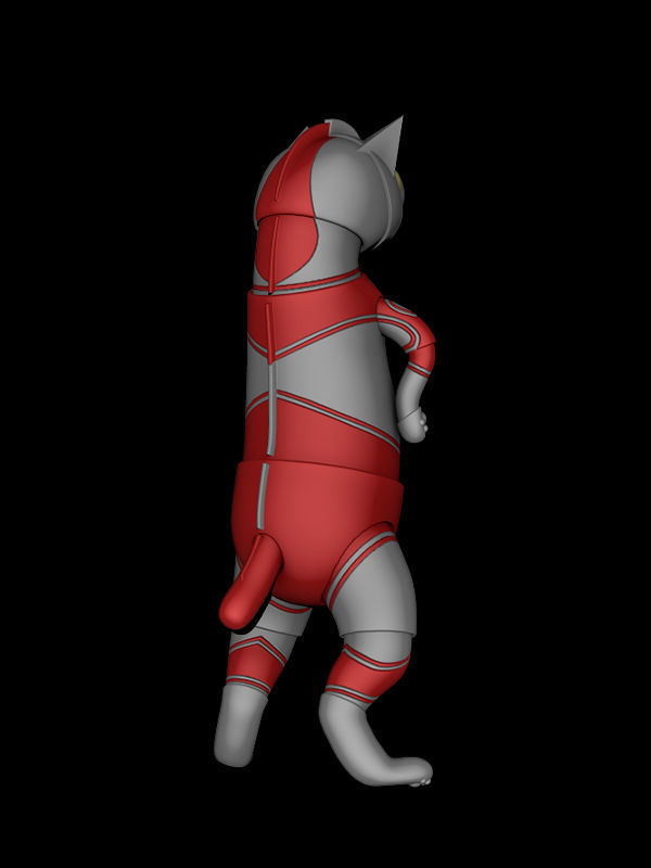 Joker Cat Ultraman Jack 3D print model_1