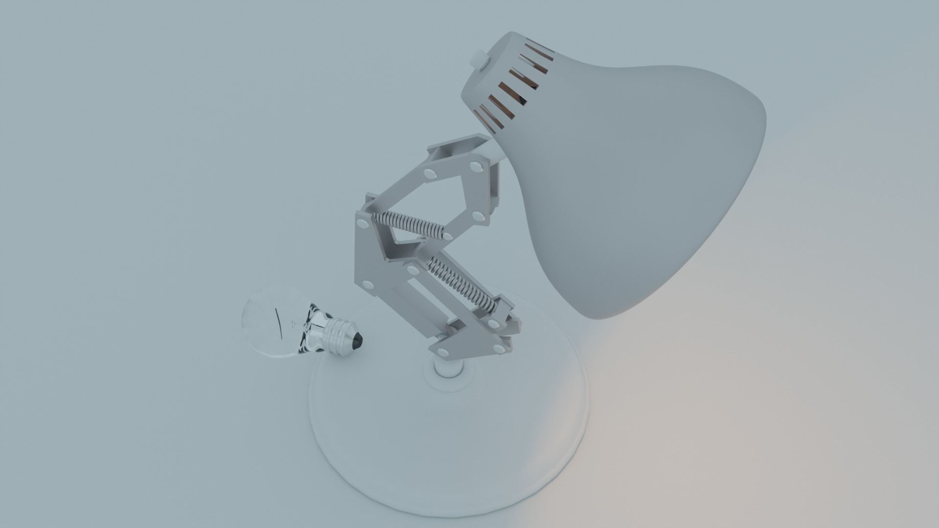 desk lamp 3D model_5