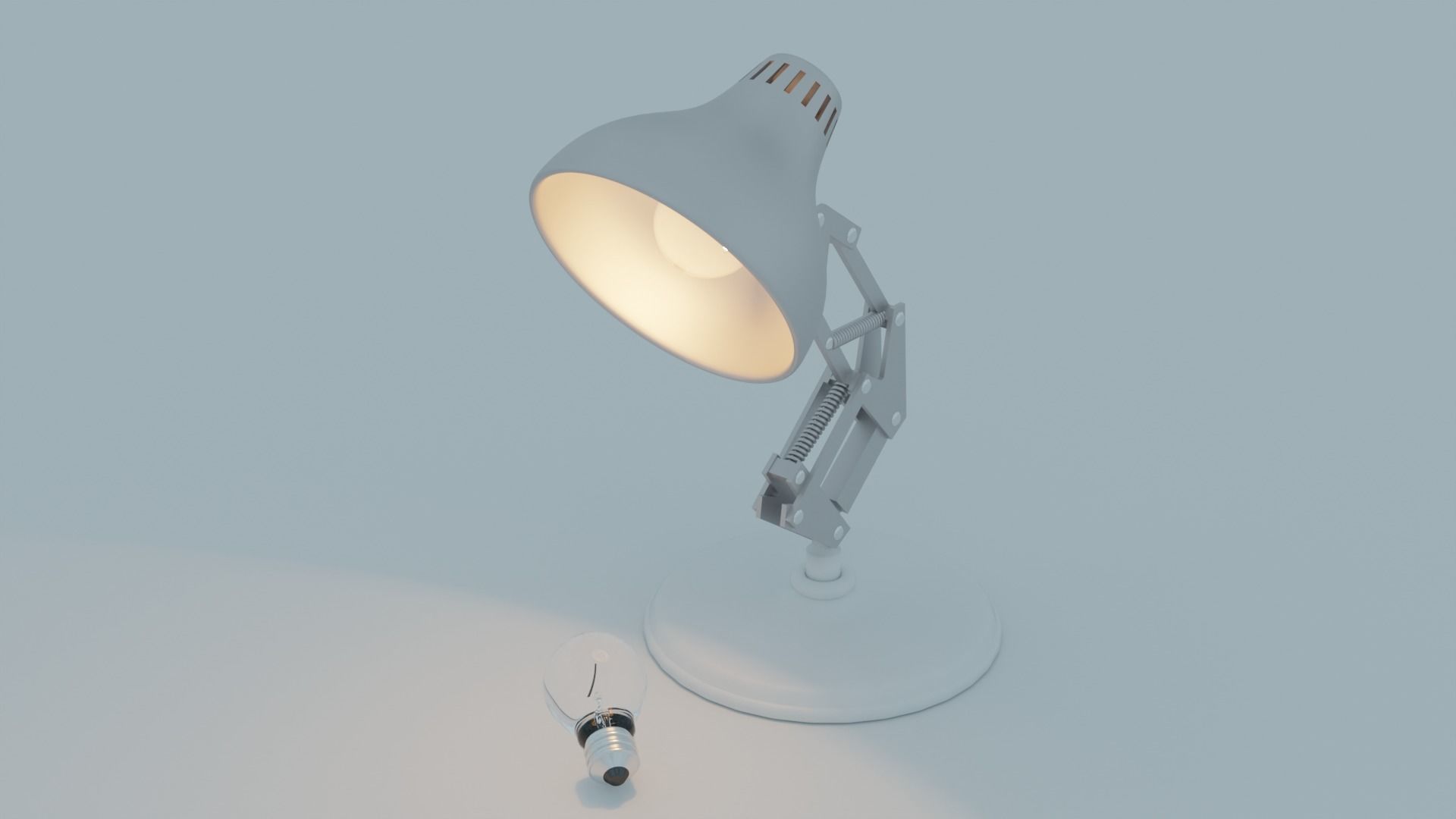 desk lamp 3D model_7