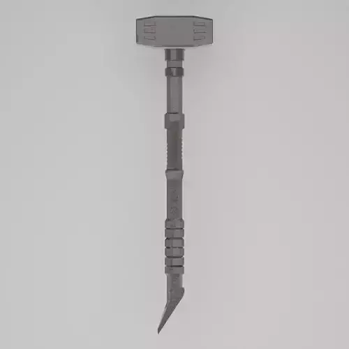 Low Poly Slegde Hammer