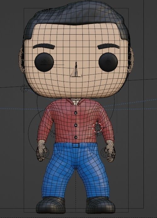 Funko Custom Model 1  3D model_1