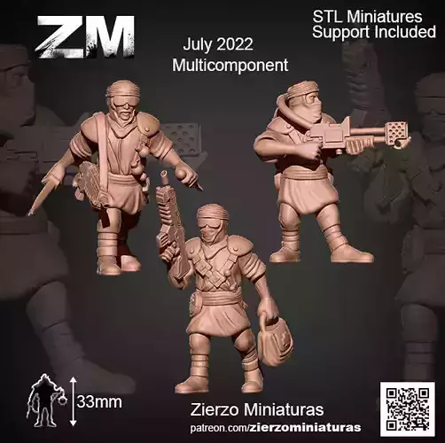 Desert Rats Squad presupported