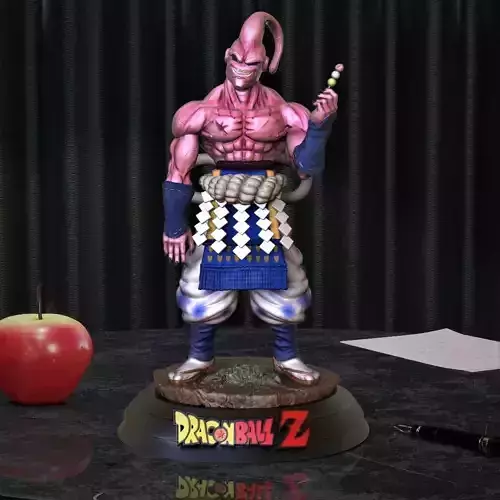 Majin Buu samurai 3D print model