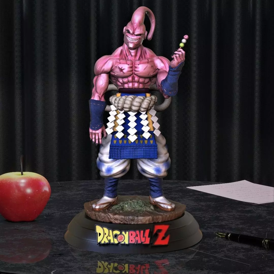 Majin Buu samurai 3D print model