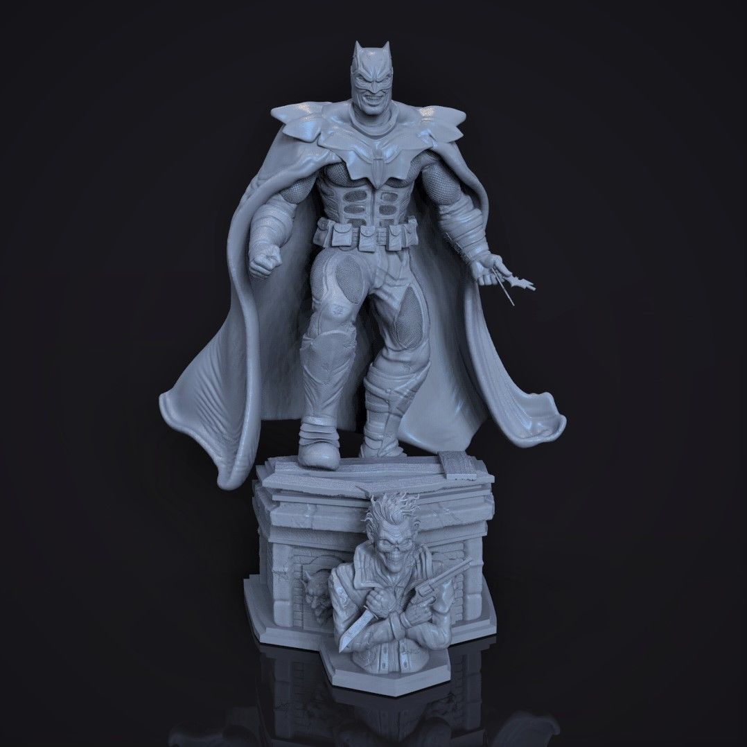 Batman Demned 3D print model_13