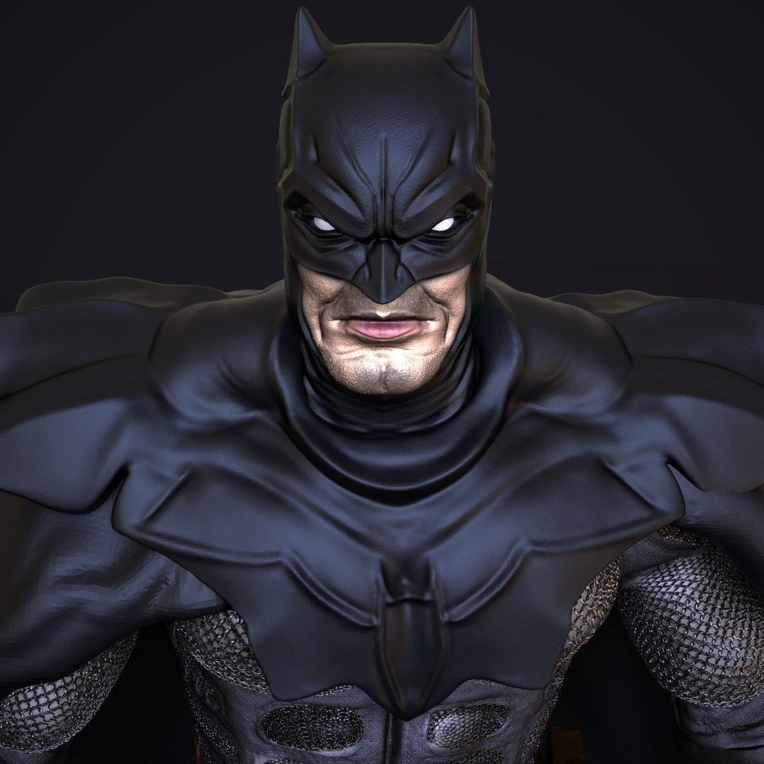 Batman Demned 3D print model_21