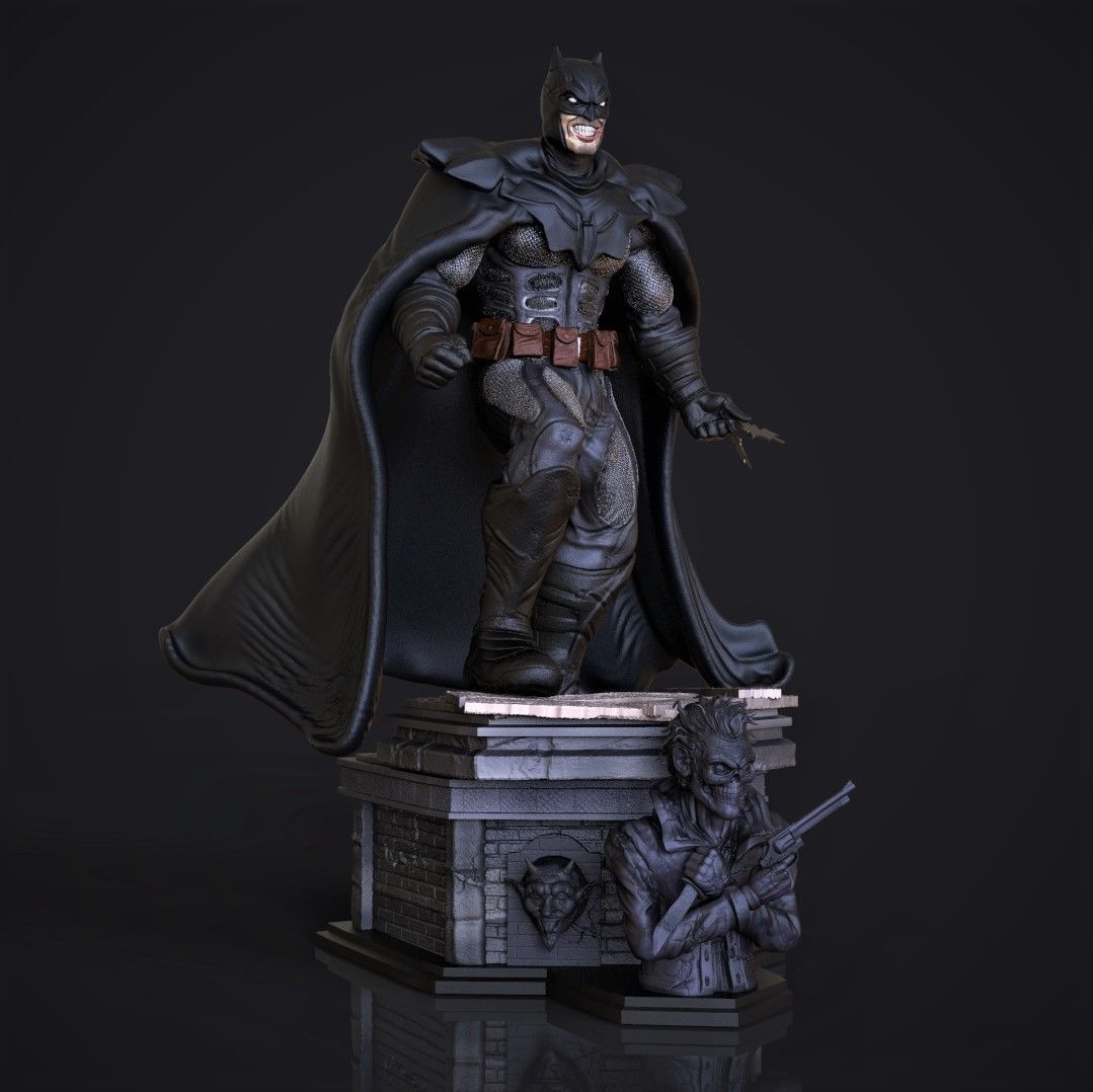 Batman Demned 3D print model_3