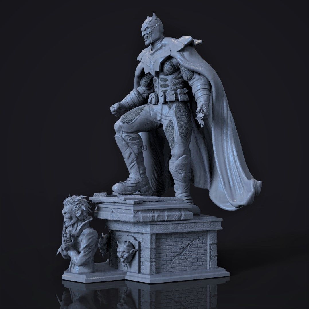 Batman Demned 3D print model_14