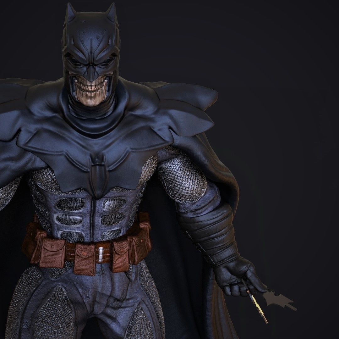 Batman Demned 3D print model_12