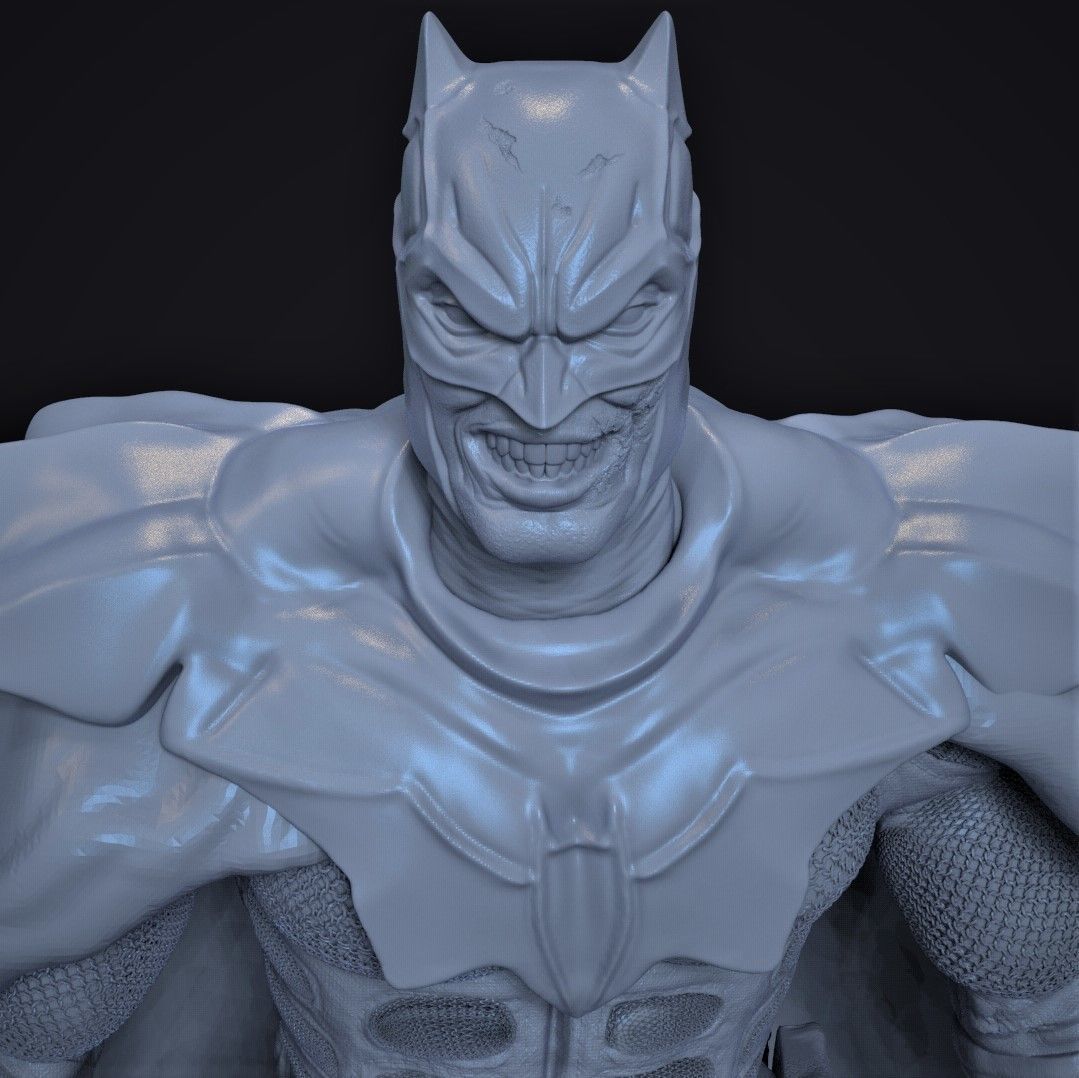 Batman Demned 3D print model_17