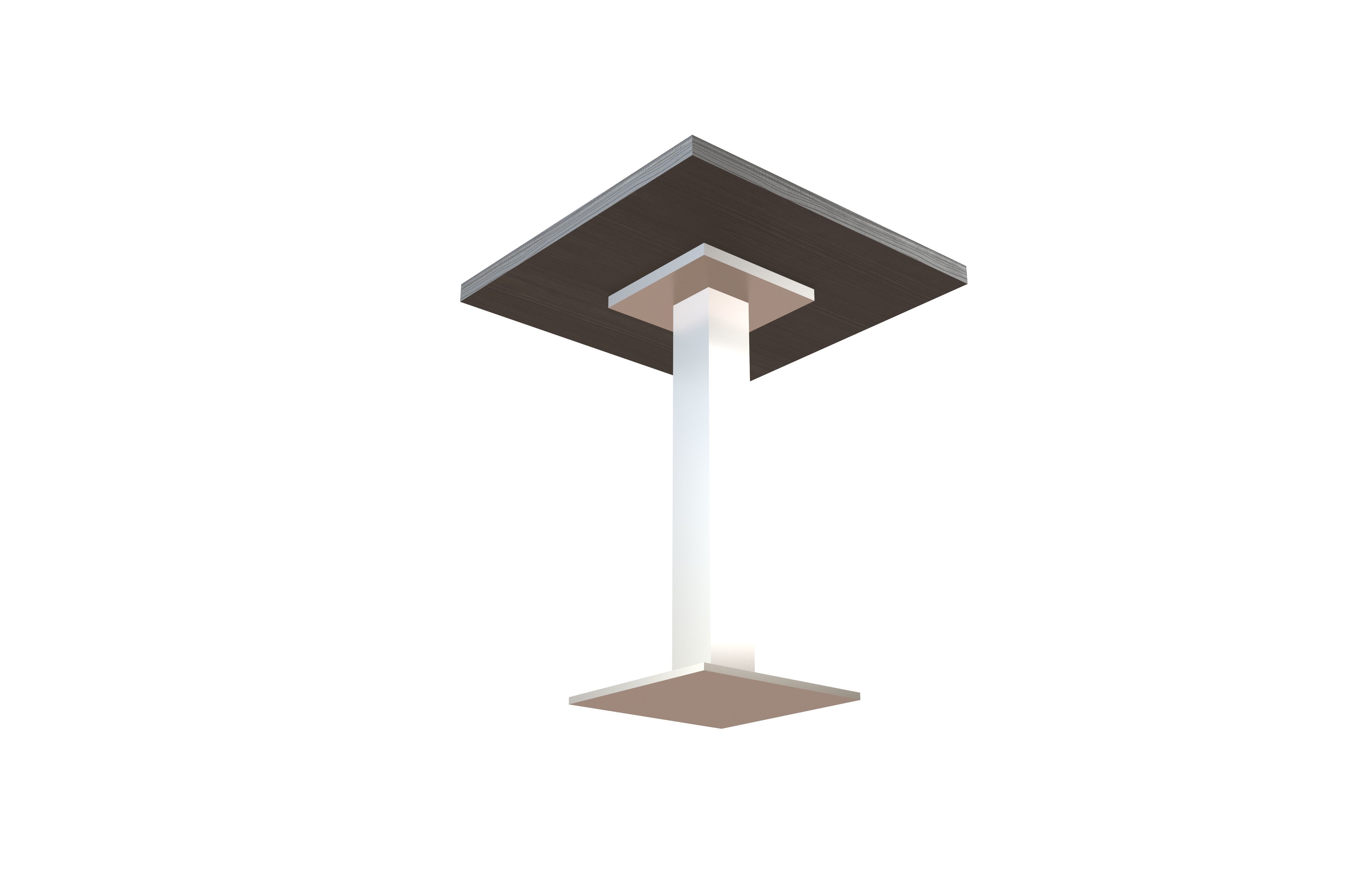 Bar Table v1 002 Low-poly 3D model_3